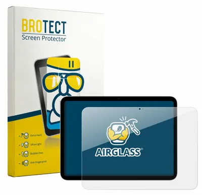Produktbild von BROTECT Schutzglas für Apple iPad A16 11" WiFi 2025 (11. Gen.) Schutzfolie Panzer Folie Glas Display Schutz klar