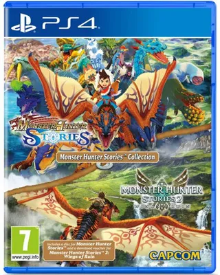 Obrázek produktu pro Capcom Monster Hunter Stories Collection, PlayStation 4, Očekáváno hodnocení, Fyzické médium