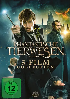 Obrázok produktu pre Phantastische Tierwesen 3-Film Collection, 3 DVD