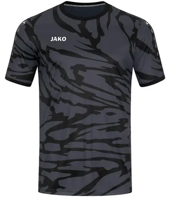 Produktbild von Jako Animal Trikot Kurzarm Herren - Anthrazit / Schwarz / Weiß