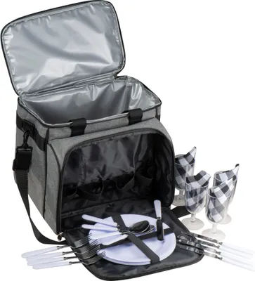 Produktbild von Picknicktasche mit Kühltasche / für 4 Personen