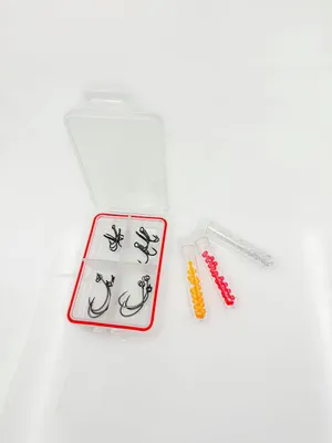 Produktbild von Savage Gear Seatrout Hooks And Beads Kit - Angelhaken Set