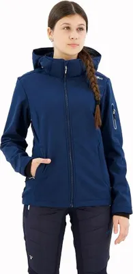 Produktbild von Woman Jacket Zip Hood blue (M926) 34