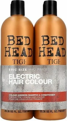 Zdjęcie produktu dla Tigi - Bed Head Color Goddess Duo Kit - Cassette for colored hair 1500ml