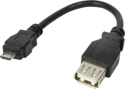Produktbild von LogiLink Adapterkabel USB-B Micro Stecker - USB-A Kupplung