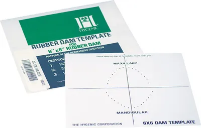Produktbild von Kofferdam Schablone f.152mm Hyg  St