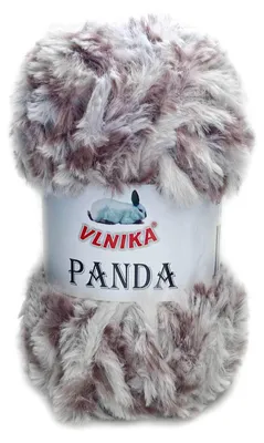 Produktbild von 100g Strickgarn Panda Strick-Wolle Kunstfell Kuschelwolle Plüschwolle - Farbwahl