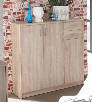 Image de Kommode >Olli< in Sonoma-Eiche - 109x112x35cm (BxHxT)