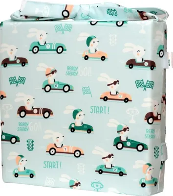 Produktbild von Emi&Sam SITZKISSEN Sitzerhöhung für Kinder Stuhlkissen Kinderstuhl Hochstuhl Tragbar Baby Kind Stuhl Kissen 4. Autos