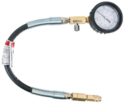 Image de KS TOOLS Manomètre avec tuyau, 0-1000 psi, Ø 70 mm ( 150.3661 )