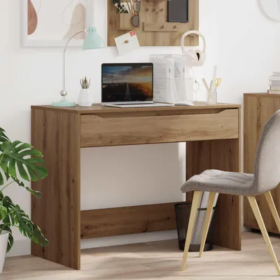 Produktbild von Maison Exclusive - Schreibtisch Artisan-Eiche 100 x 50 x 78 cm Holzwerkstoff