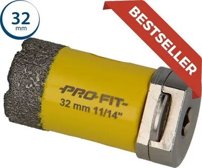 Produktbild von Diamond Dry Pro-Fit Diamantlochsäge mit intergriertem Click & Drill