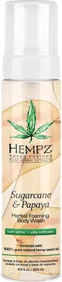 Immagine prodotto di Hempz Sugarcane Papaya Herbal Schiuma per il Corpo 250ml