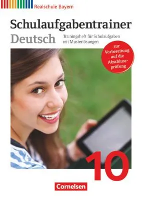 Immagine prodotto di Deutschbuch 10. Jahrgangsstufe. Schulaufgabentrainer mit Lösungen. Realschule Bayern