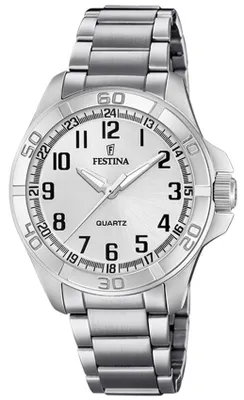 Produktbild von Festina Herrenuhr Klassik Armbanduhr Edelstahl silber UF20434/3