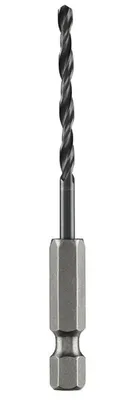 Produktbild von Metallspiralbohrer-HSS- R, DIN 338 mit 1/4"-Sechskantschaft D= 3,0 mm; L= 73 mm