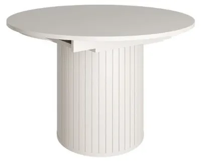 Produktbild von Masseno Esstisch THIRA 120 cm x 120 cm Rund Tisch für Wohnzimmer, Küche, Kaschmir