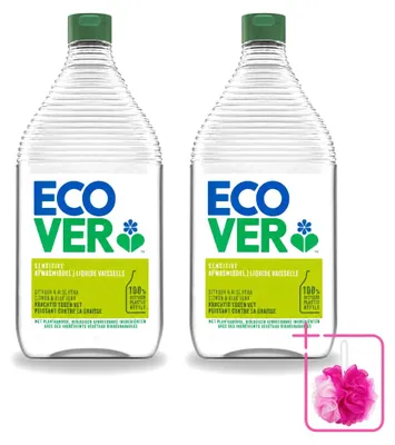 Produktbild von 2 x Ecover Spülmittel Zitrone & Aloe Vera - 950 ml - Sparpackung - 2 Stücke