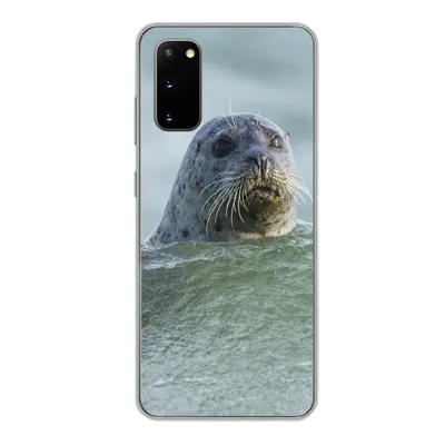 Produktbild von MuchoWow® Handyhülle Schutzhülle Hülle für Samsung Galaxy S20 Nordsee - Seehund - Wasser Silikon Softcase Handy Hülle - Bild