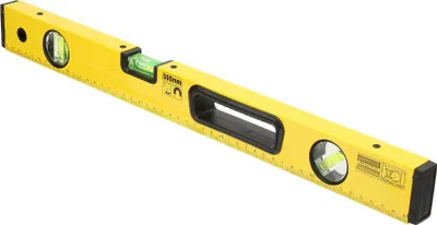 Produktbild von 500 mm hochpräzise Wasserwaage aus Aluminiumlegierung mit Winkelmesser