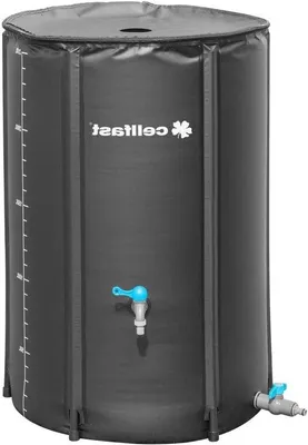 Image de Réservoir d'eau de pluie pliable de 250 litres, léger et simple