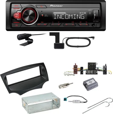 Produktbild von Pioneer MVH-330DAB Bluetooth Digitalradio Einbauset für Ford KA RU8