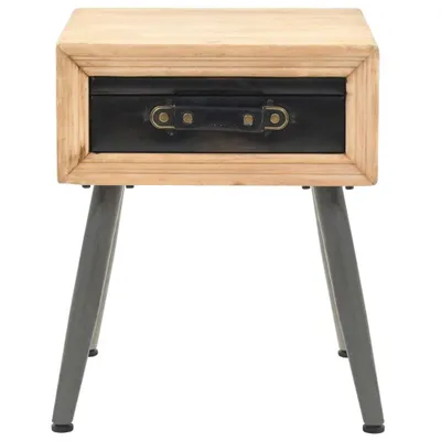 Immagine prodotto di Comodino in Legno Massello di Abete 43x38x50 cm