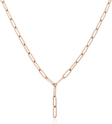 Produktbild von JEWLIX Halskette für Damen aus rosévergoldetem Edelstahl