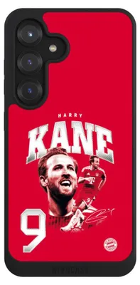 Produktbild von NIVOCASE Handyhülle für Samsung Galaxy S25 Hülle NIVOpure Case Schwarz FC Bayern München FCB Harry Kane