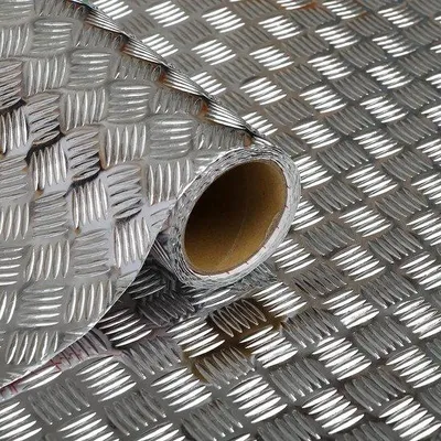 Produktbild von Metallfolie silber Dekorationsfolie 45cm x2m hochglanz