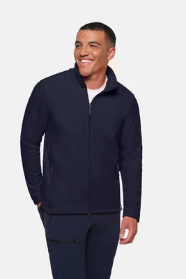 Zdjęcie produktu dla HAKRO, męska kurtka polarowa, model #846, rozmiar 6XL, kolor: granatowy