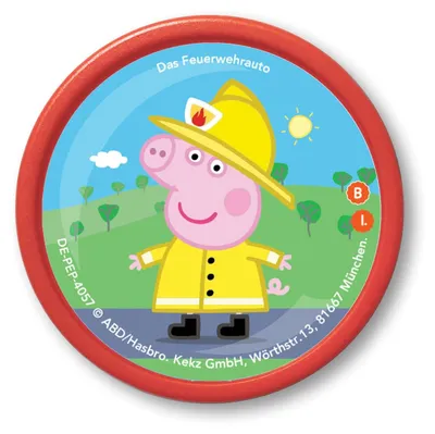 Produktbild von Kekz Audiochip für Kekzhörer, Peppa Pig - Kekz 1: Das Feuerwehrauto (und 5 weitere Geschichten), Hörspiel für Kinder ab 3 Jahren, Spielzeit ca. 32 min.