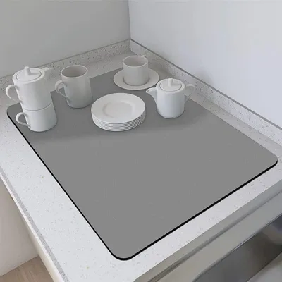 Immagine prodotto di Solidchoice - Tappetino assorbente ad asciugatura rapida per cucina e macchine da caffè, 50 x 40 cm