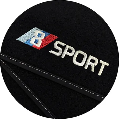 Produktbild von Sport Velour Fußmatten Satz für BMW 8 E31 (1989-1999) - 4-teilig - Passgenau