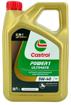 Produktbild von Castrol Power 1 Ultimate 4T 5W-40 4 Liter (15FFA6)