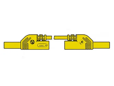 Obrázek produktu pro Hirschmann MLS WS 50/1, Testovací vodič, Žlutá, PVC, Polyamid, CAT II, -15 - 70 °C, 500 mm