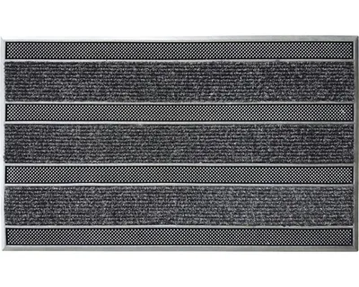 Obrázok produktu pre Rohožka Astra na vnútorné a vonkajšie použitie RUBBER PIN Black 45 x 75 cm