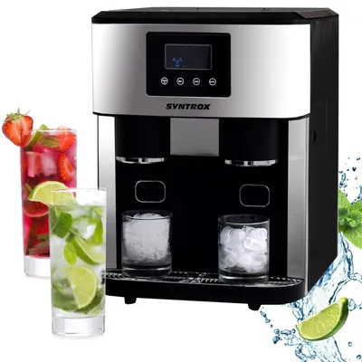 Produktbild von Eiswürfelmaschine mit Eiswasser Silabu Eiscrusher Eiswürfelwürfel