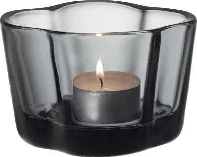 Produktbild von Iittala Alvar Aalto Windlicht - 60 mm - Grau 1051193