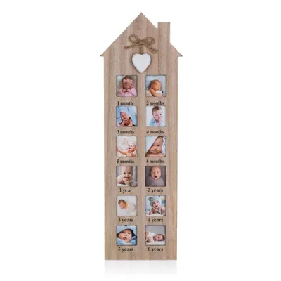 Zdjęcie produktu dla DEKORACJE DO DOMU Ramka na zdjęcia BABY 0–6 lat 48 x 14,8 x 0,8 cm