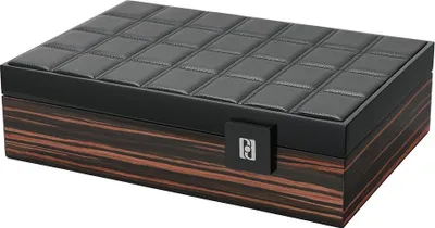 Obrázek produktu pro Paul Design 20112 Collector Watch Box [10] Macassar