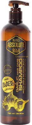 Produktbild von Nano Absolute Black Garlic Shampoo Anti-Hairloss 750ml Anti Haarausfall - Bringt Volumen für Ihr Haar