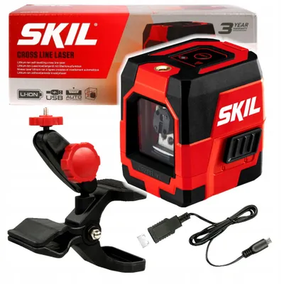 Obrázek produktu pro SKIL 1910 AA křížový laser (červený) 15 m