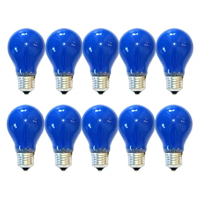 Produktbild von 10 x Glühbirne 40W E27 Blau Glühlampe 40 Watt Glühbirnen Glühlampen Party