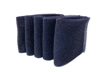 Produktbild von Scheppach Schaumfilter schwarz 12/15/20/30/50L Set mit 5 Stück