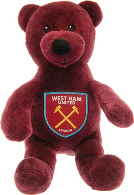 Produktbild von West Ham United FC - Teddybär TA11510 (Einheitsgröße) (Weinrot)