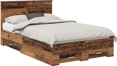 Immagine prodotto di Struttura del letto con testiera Legno vecchio 120 x 190 cm