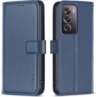 Produktbild von OPPO Reno12 Pro Hülle - BINFEN Klapphülle - Blau