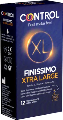 Produktbild von Control - Finissimo Xl Kondome 12 Einheiten