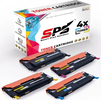 Produktbild von 4x Toners K4092S C4092S Y4092S M4092S kompatibel für Samsung CLX-3175FNK
